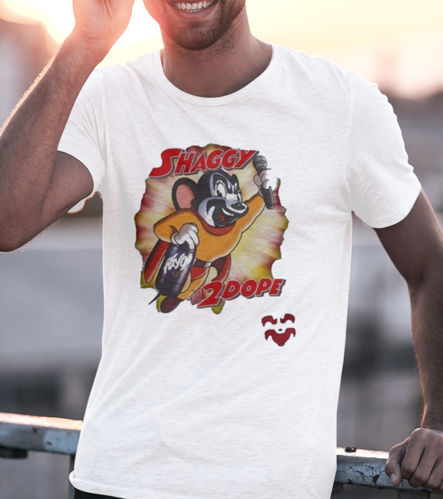 Shaggy 2 Dope Mighty Faygo Mouse Microphone Iconic T-Shirt