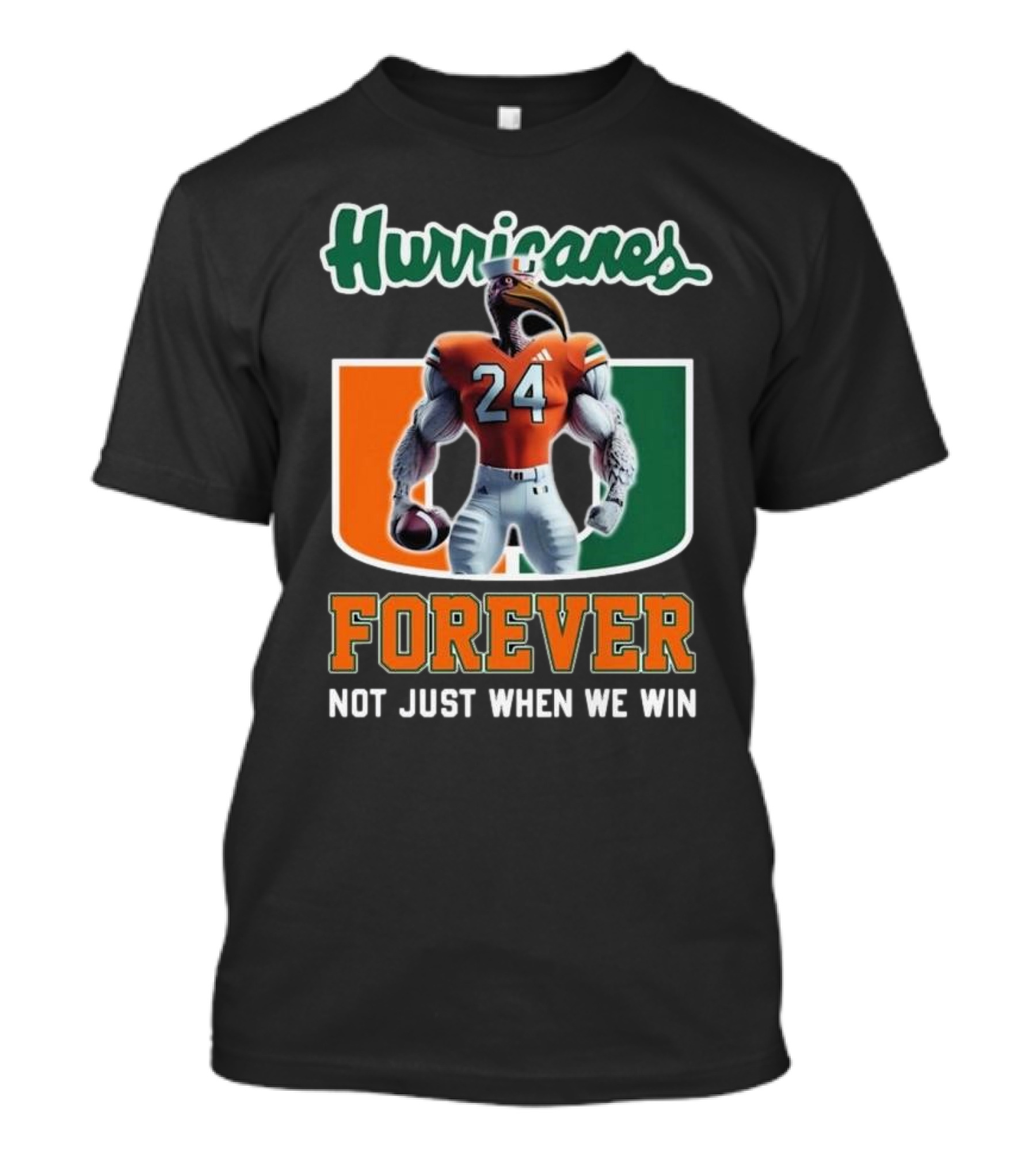 Hurricanes 24 Forever Not Just When We Win T-Shirt