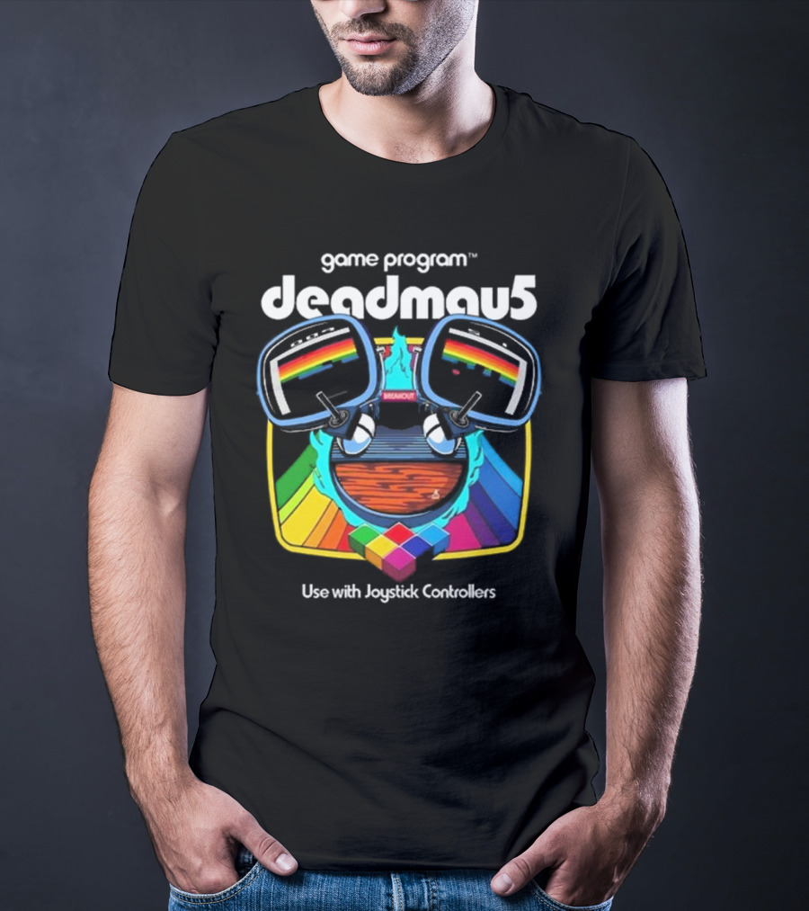 Game Program Deadmau5 Breakout Use With Joystick Controllers T-Shirt