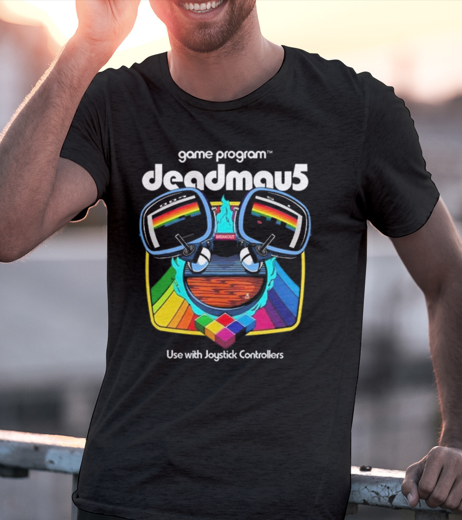 Game Program Deadmau5 Breakout Use With Joystick Controllers T-Shirt