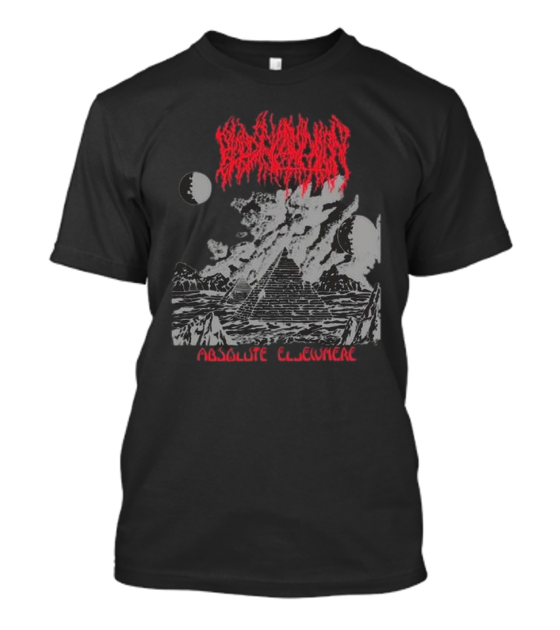 Blood Incantation Absolute Elsewhere Pyramid Lunar Art NA T-Shirt