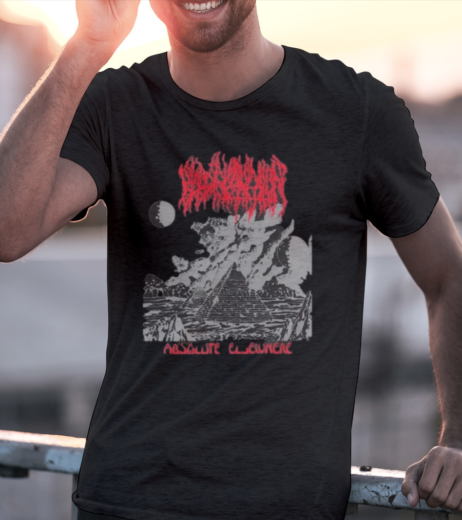 Blood Incantation Absolute Elsewhere Pyramid Lunar Art NA T-Shirt