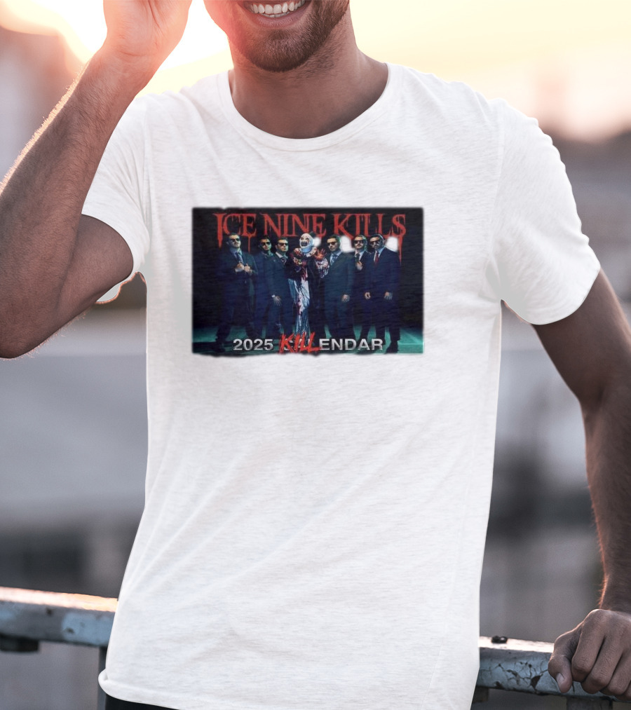 Ice Nine Kills 2025 Killendar Holiday T-Shirt