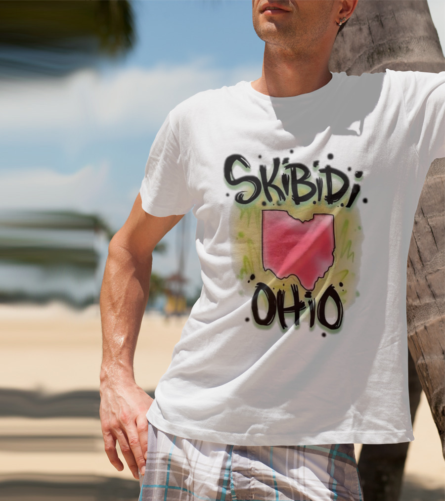 Foolish Gamers Skibidi Ohio Map T-Shirt
