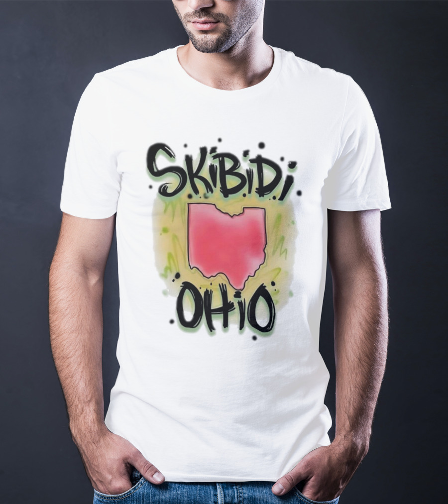 Foolish Gamers Skibidi Ohio Map T-Shirt