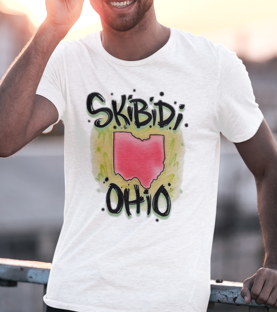Foolish Gamers Skibidi Ohio Map T-Shirt