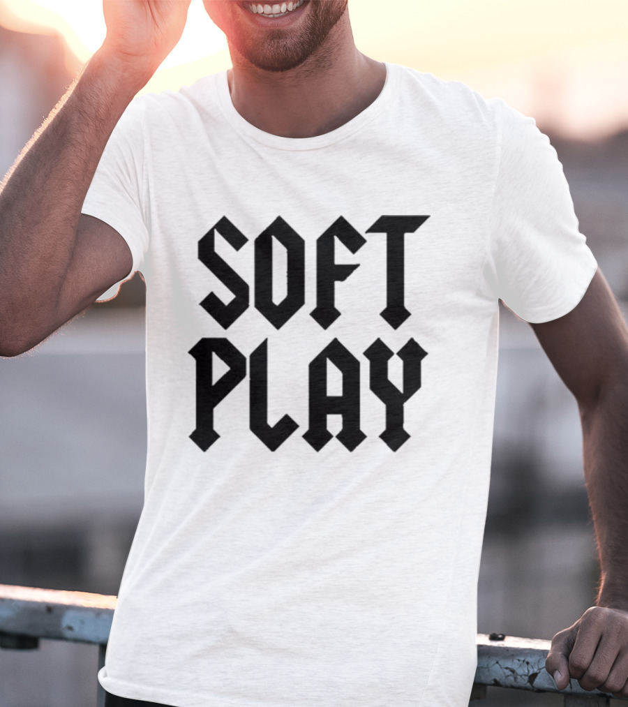 Soft Play Heavy Metal Font T-Shirt