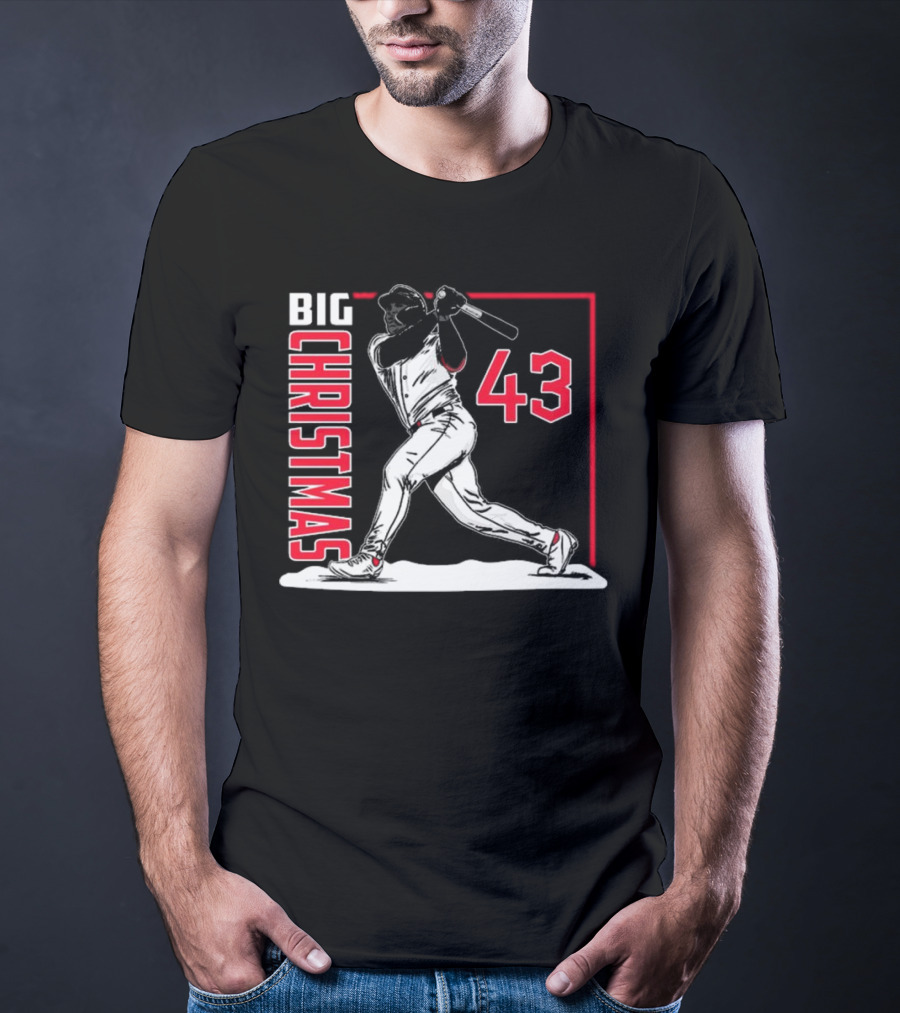 Big Christmas 43 Baseball Cleveland Guardians T-Shirt