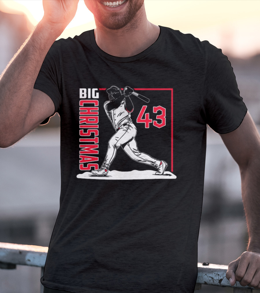 Big Christmas 43 Baseball Cleveland Guardians T-Shirt