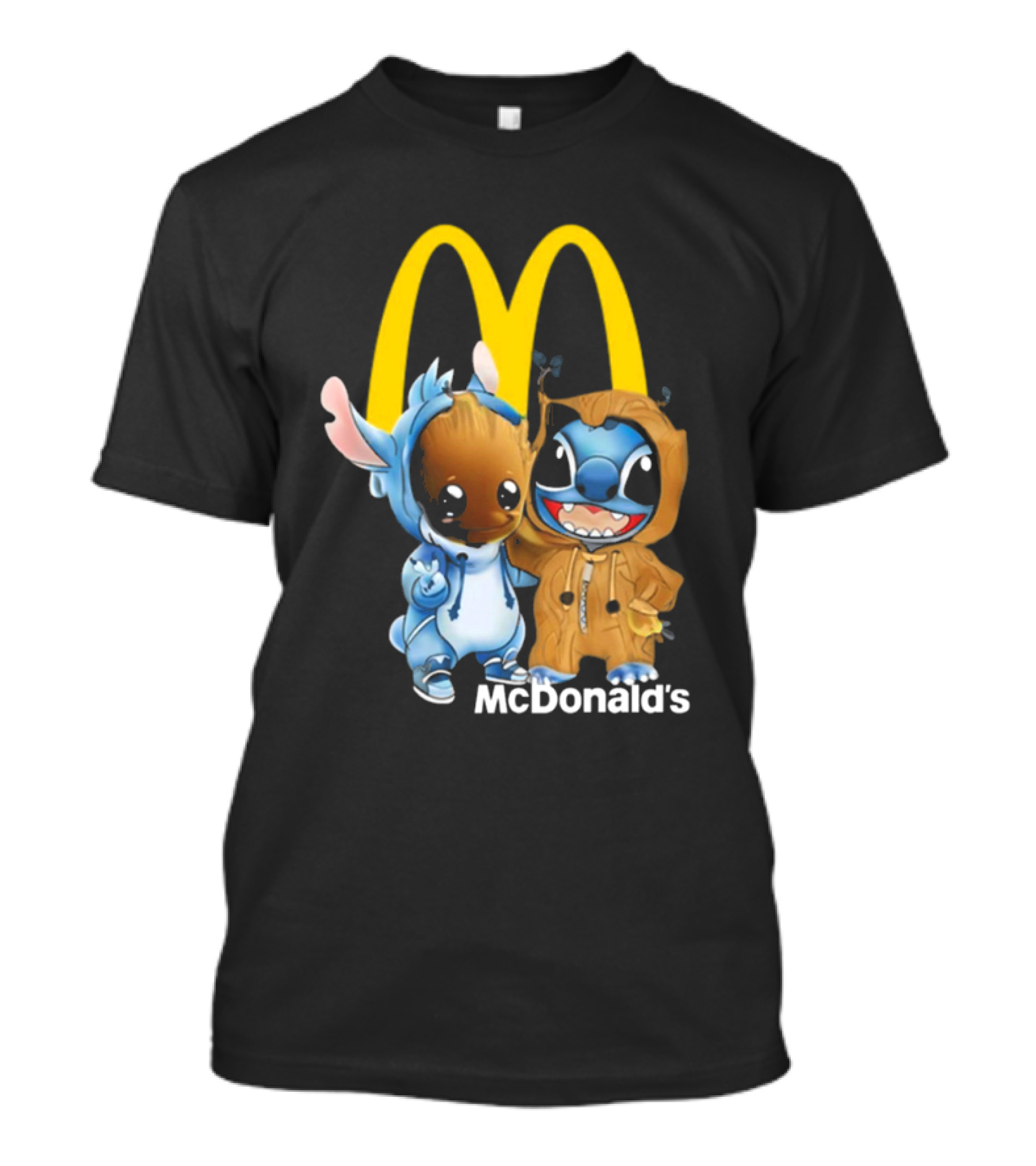 Groot Stitch McDonald’s Crossover T-Shirt