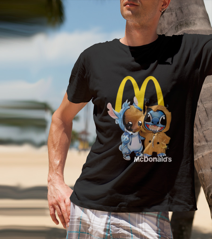 Groot Stitch McDonald’s Crossover T-Shirt