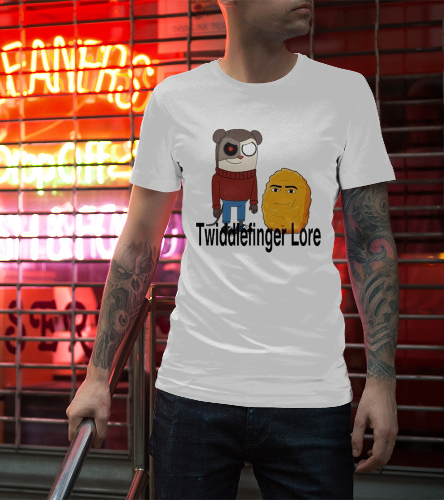 Artemis Scentmoldyuri Twiddlefinger Lore Animated Duo T-Shirt