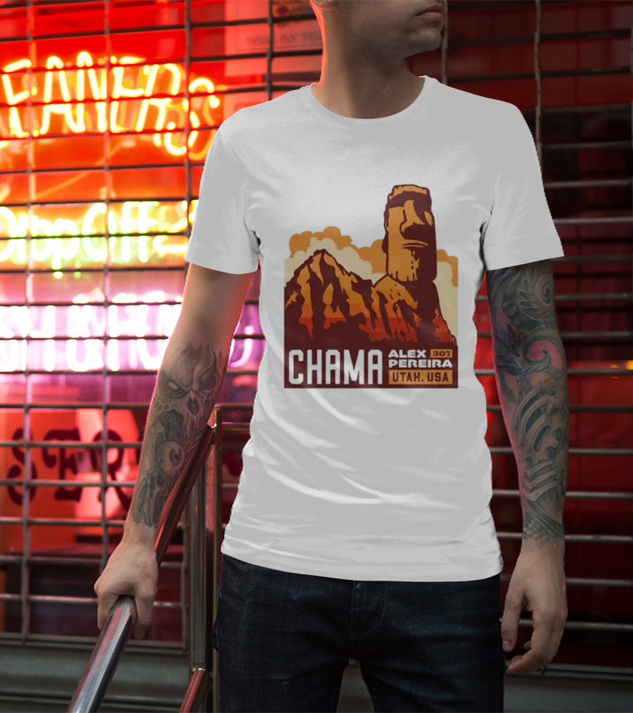 Chama Alex Pereira 307 Stonehead Utah USA T-Shirt