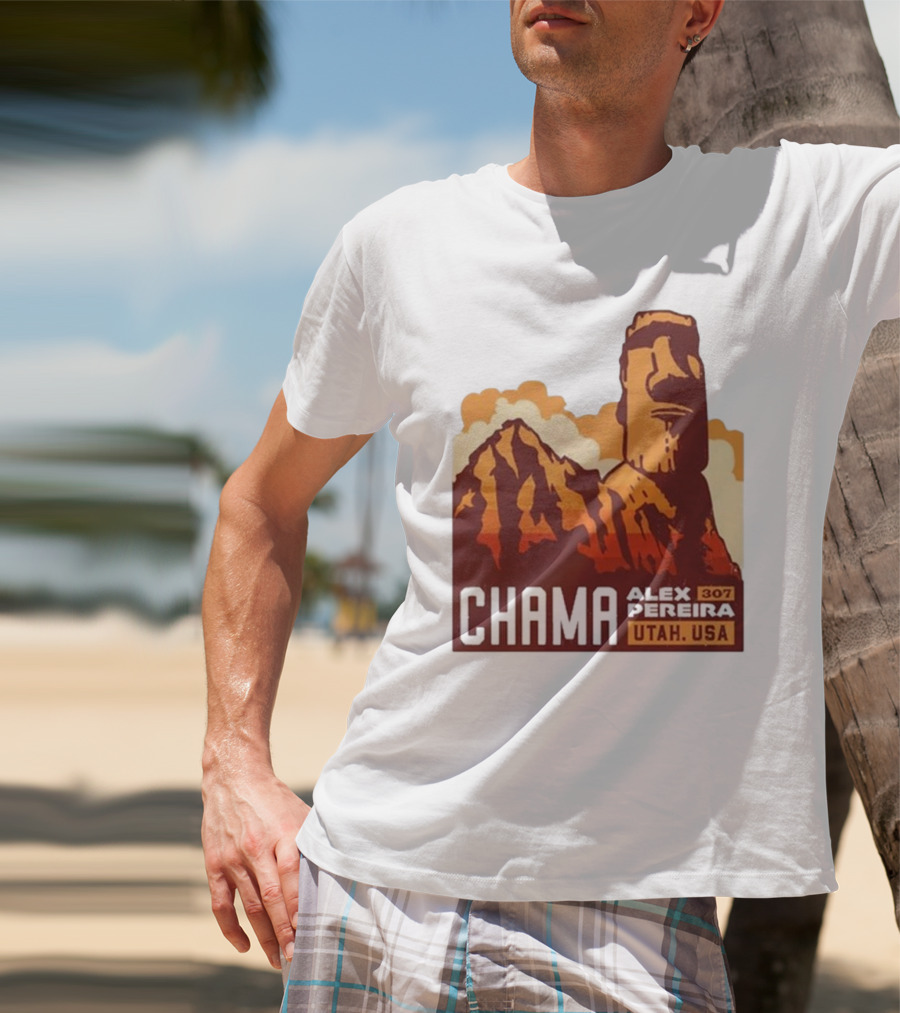 Chama Alex Pereira 307 Stonehead Utah USA T-Shirt