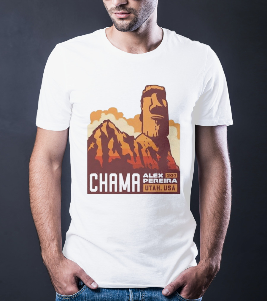 Chama Alex Pereira 307 Stonehead Utah USA T-Shirt