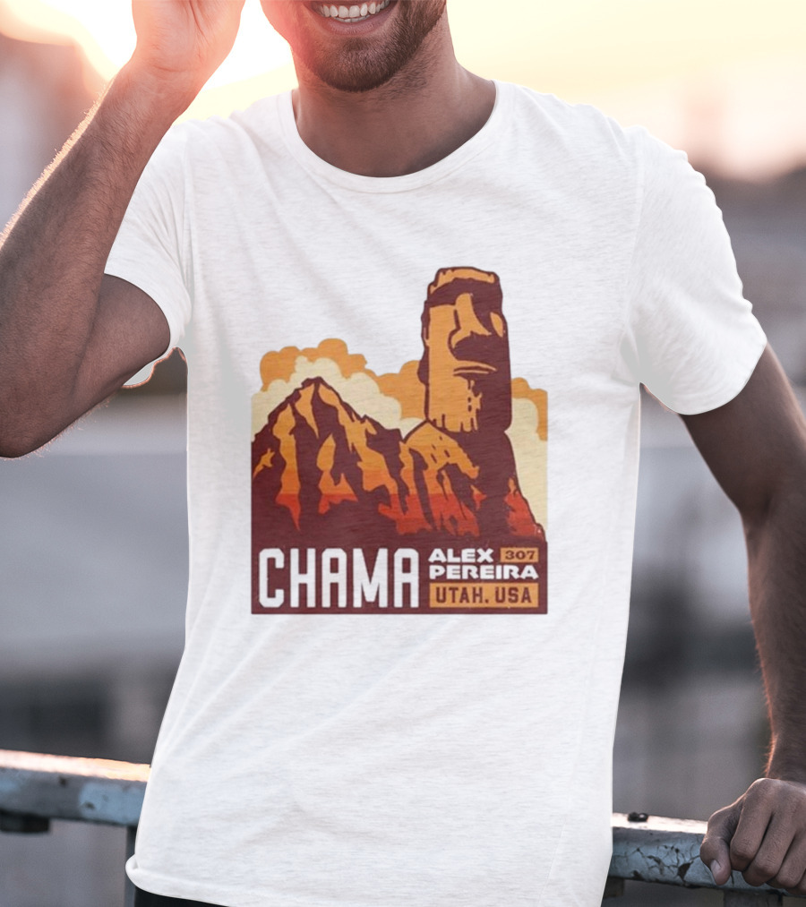 Chama Alex Pereira 307 Stonehead Utah USA T-Shirt