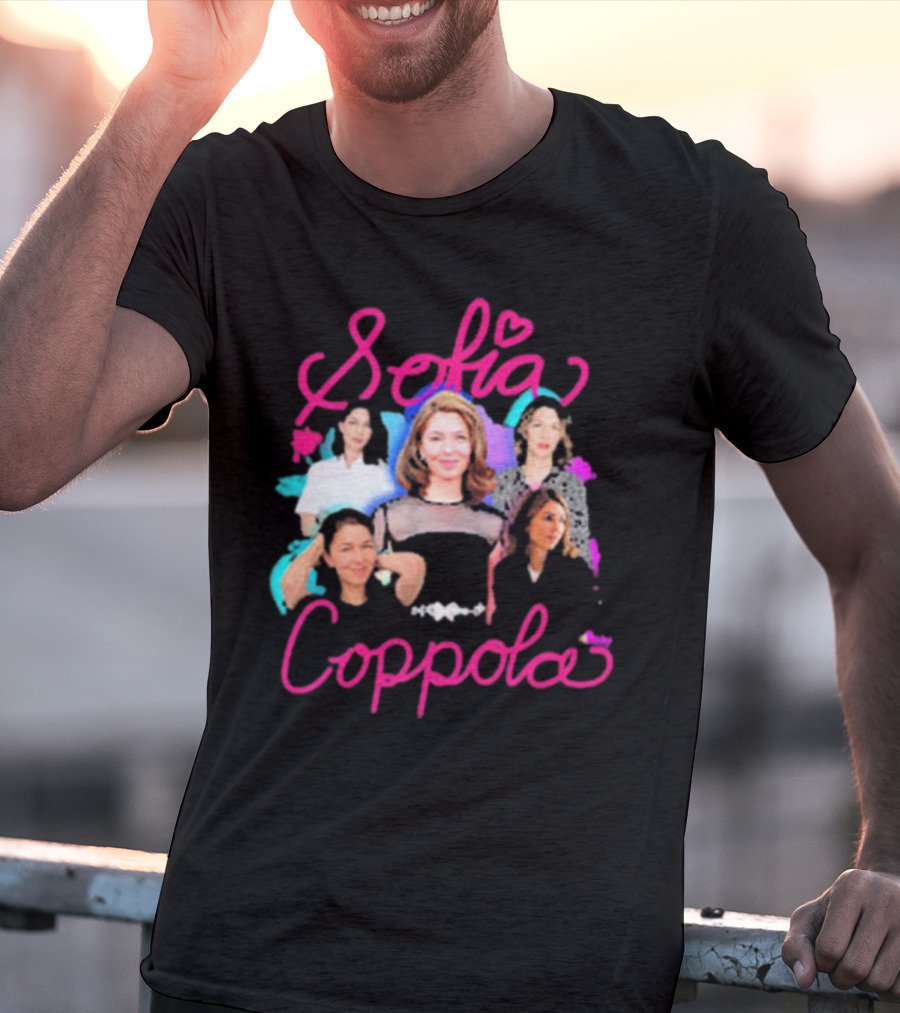 Sofia Coppola Photos Collage T-Shirt