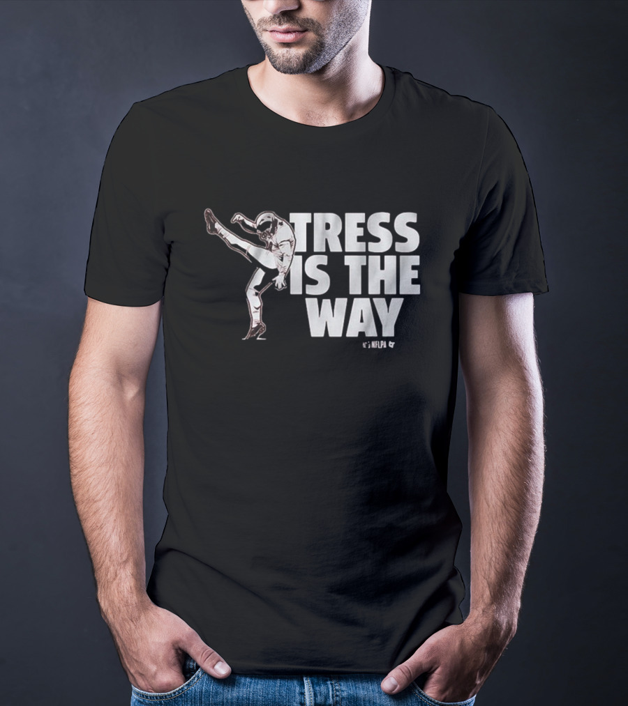 Tress Is The Way Washington Commanders NFL Player Kicking T-Shirt