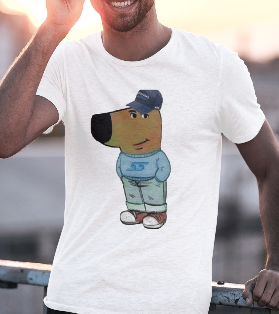 Williams Racing 55 Chill Guy Dog Hat T-Shirt