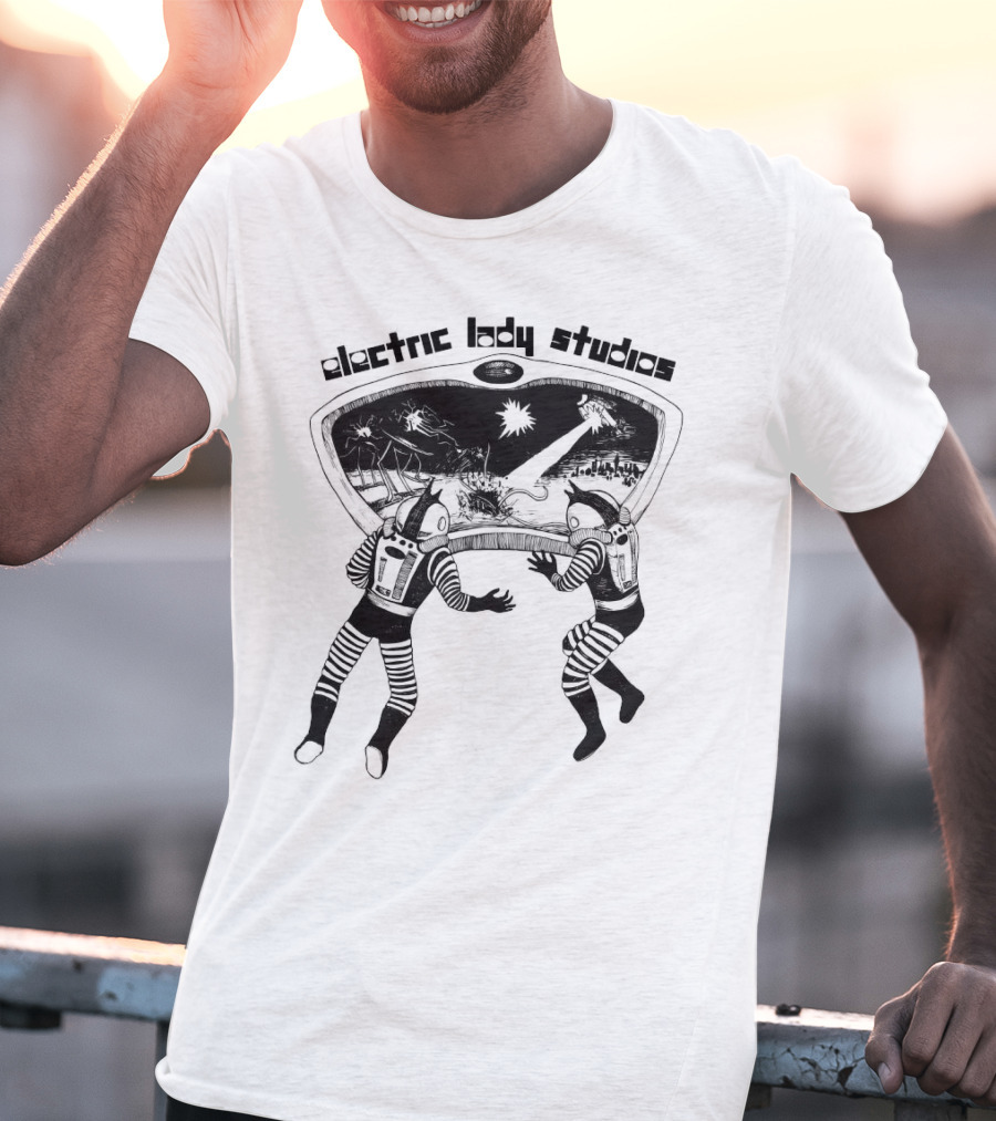 Electric Lady Studios Vintage Space Adventure T-Shirt