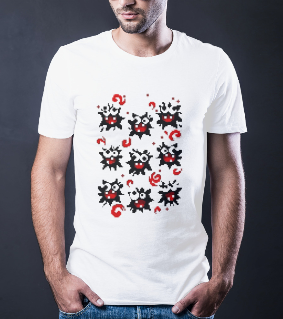 Super Mario World 2 Yoshi’s Island Fuzzies Dizzy Dancing T-Shirt