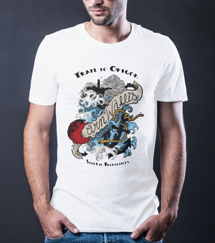 Trail To Oregon Cornwallis Ship Features T-Shirt