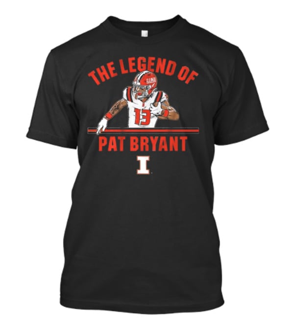 Illinois Football The Legend Of Pat Bryant I T-Shirt