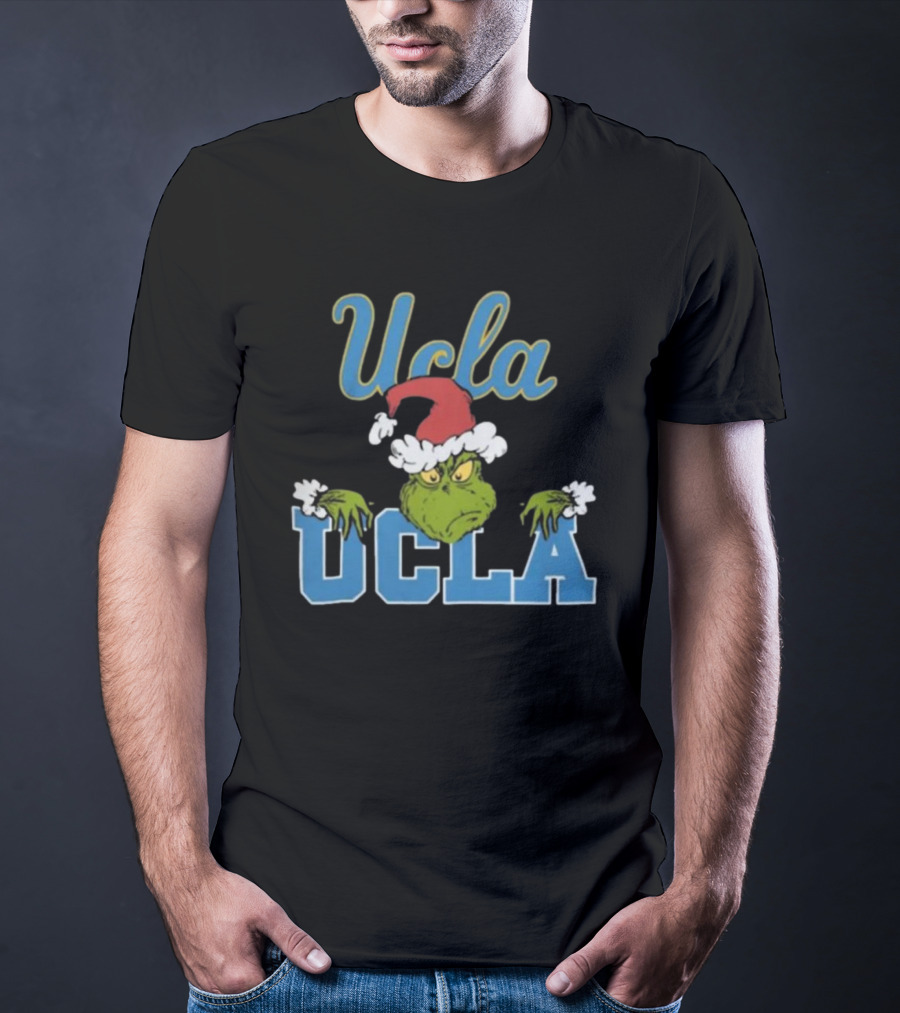 UCLA Bruins NCAA Football Grinch Christmas T-Shirt