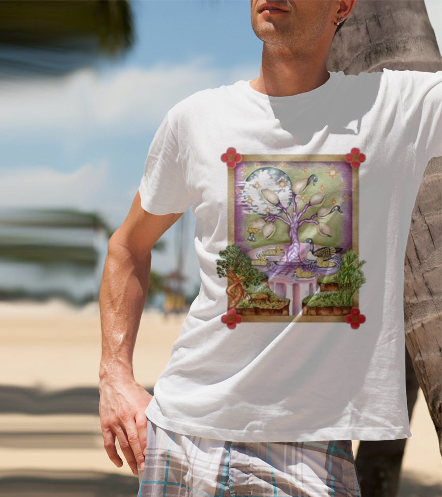 Crumbtheband Crumb Amama Enchanted Tree And Celestial Harmony T-Shirt