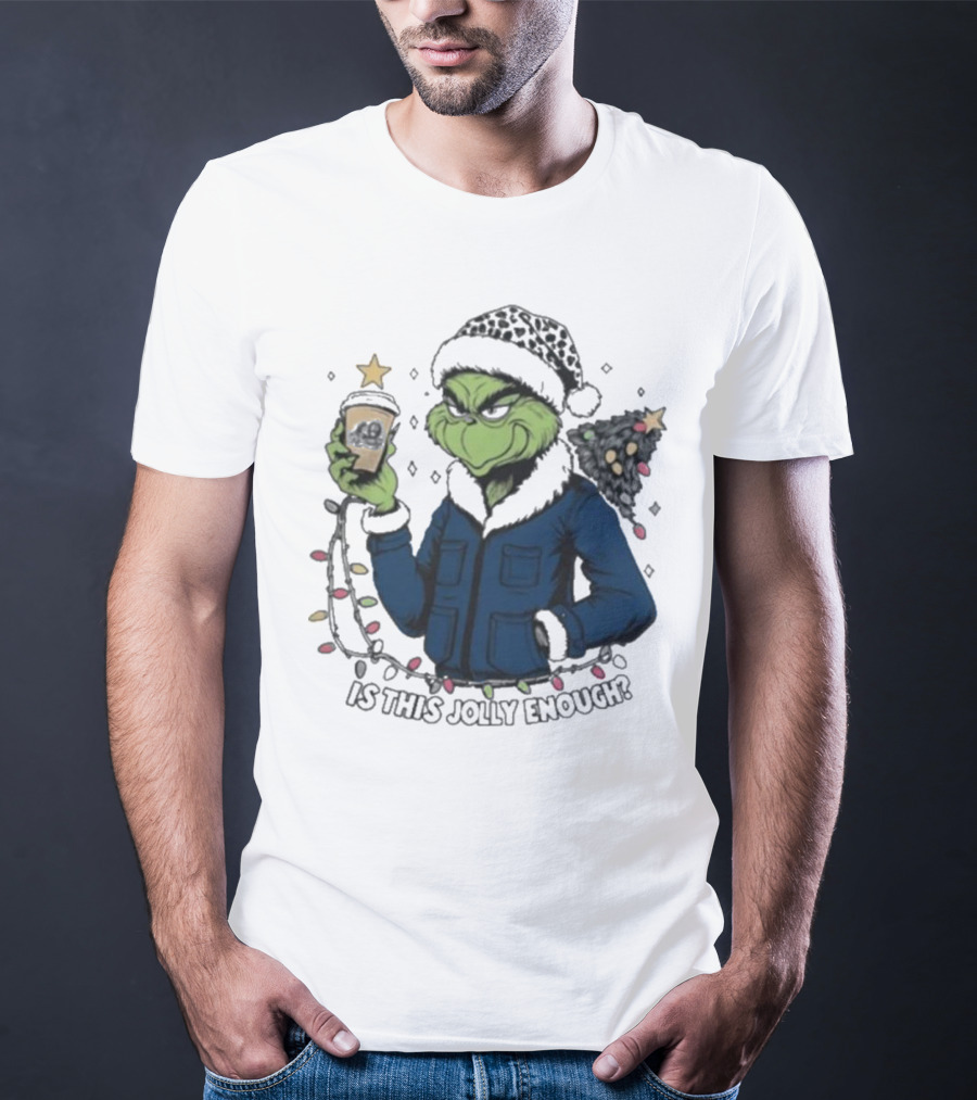 Old Dominion Monarchs Santa Grinch Christmas Is This Jolly Enough T-Shirt