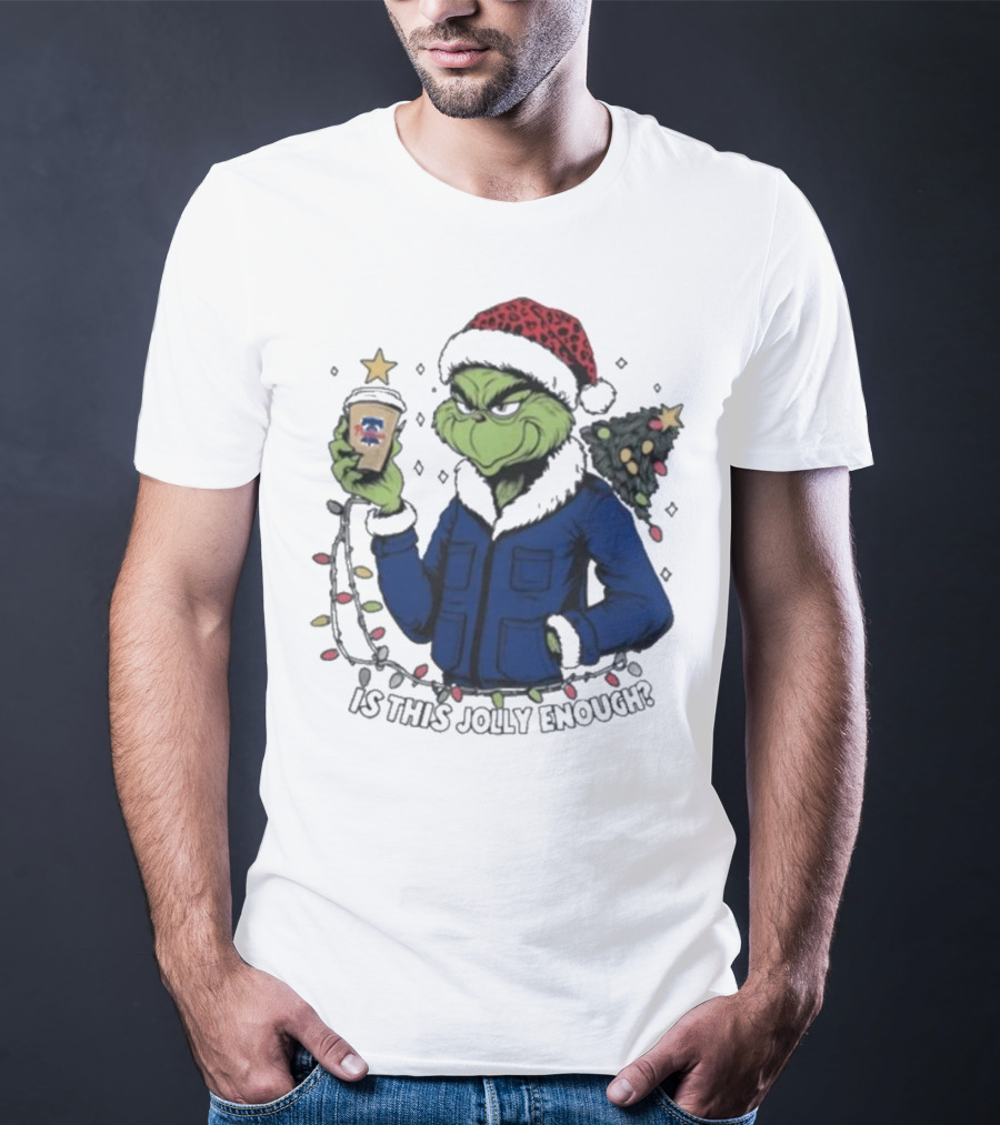 Philadelphia Phillies Grinch Is This Jolly Enough Merry Christmas T-Shirt