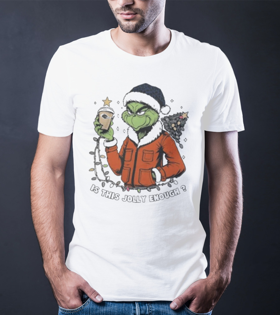 UTSA Roadrunners Santa Grinch Is This Jolly Enough Merry Christmas T-Shirt