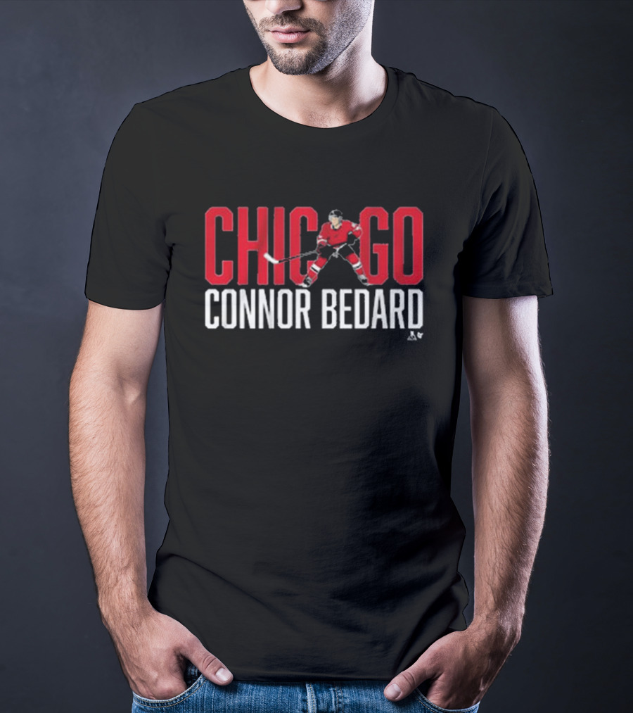 Connor Bedard Chicago Hockey Star T-Shirt
