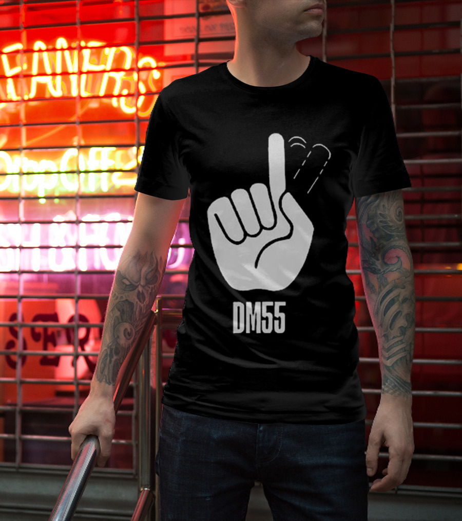 DM55 Mutombo Records Finger Wag T-Shirt