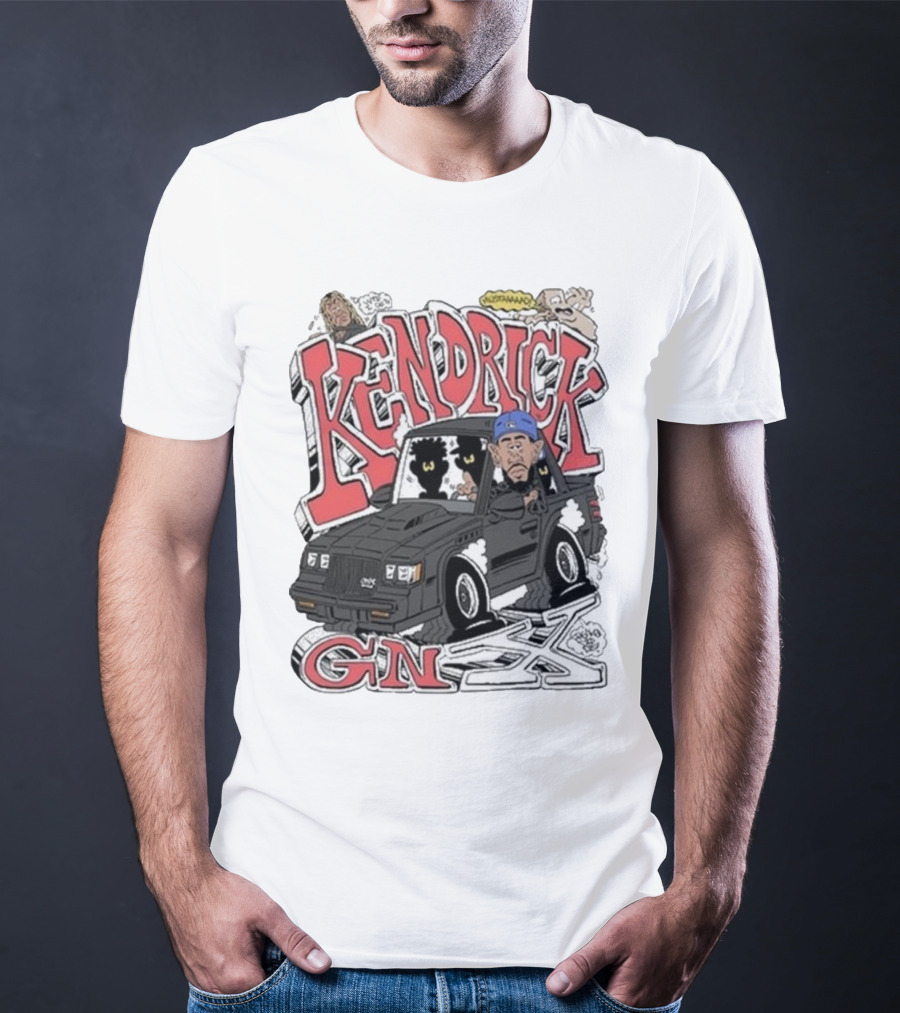 Kendrick GNX Freakorico Cartoon Car T-Shirt
