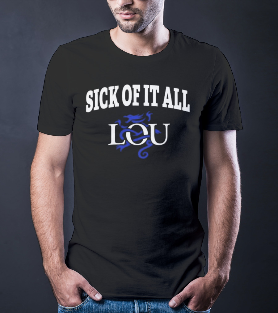 Sick Of It All Lou Blue Dragon T-Shirt