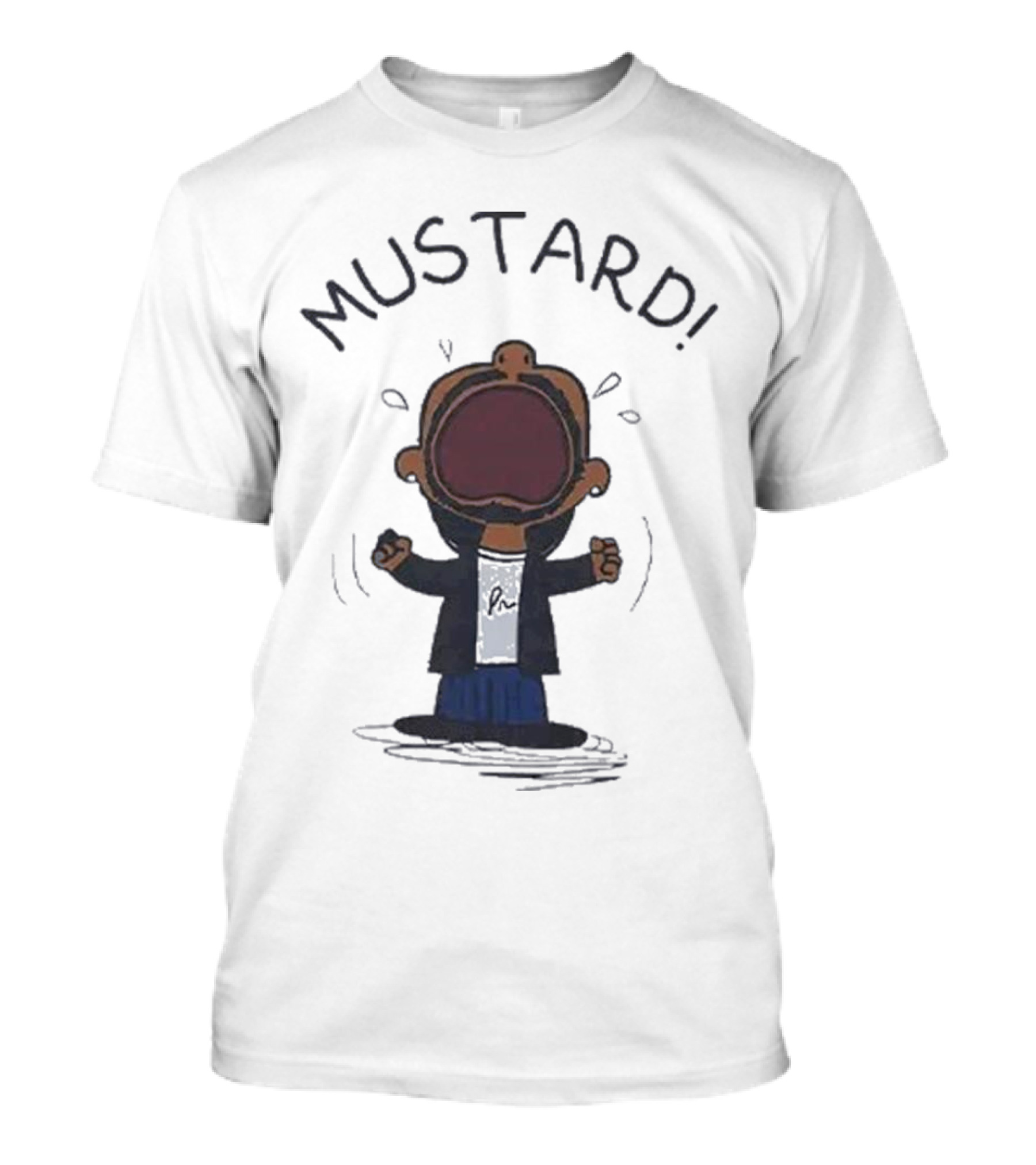 Kendrick Lamar MUSTARD Peanuts Meme T-Shirt