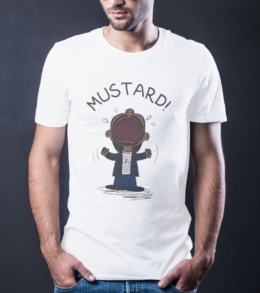 Kendrick Lamar MUSTARD Peanuts Meme T-Shirt