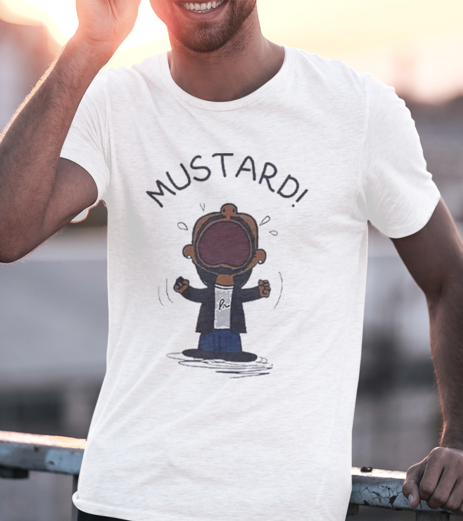 Kendrick Lamar MUSTARD Peanuts Meme T-Shirt