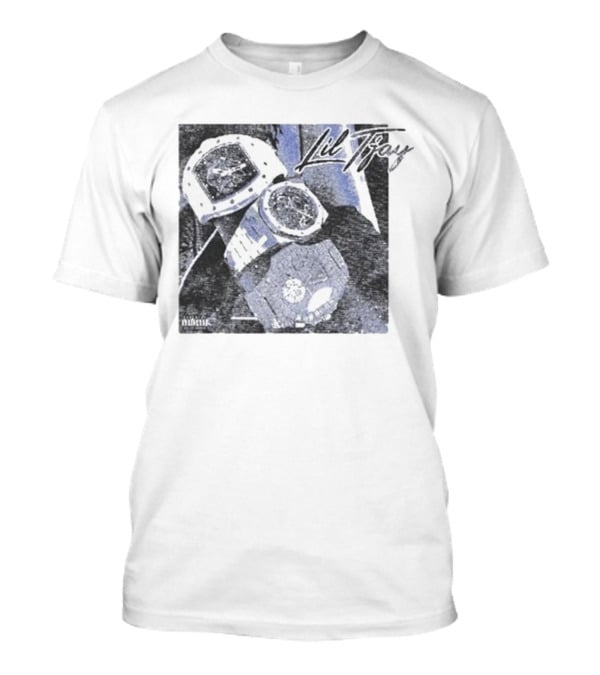 Lil Tjay Took A While Album Cover Watches T-Shirt