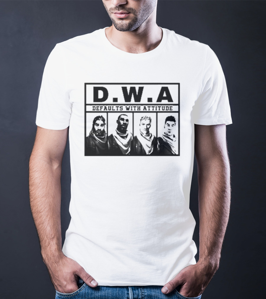 D.W.A Defaults With Attitude T-Shirt