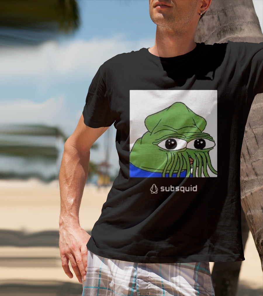 Dima Zhelezov Pepe The Frog Meme Subsquid T-Shirt