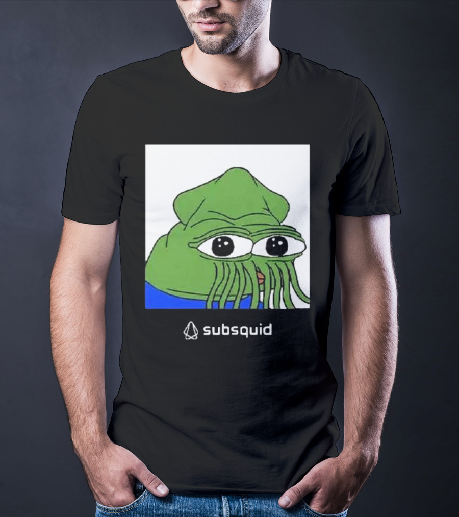 Dima Zhelezov Pepe The Frog Meme Subsquid T-Shirt