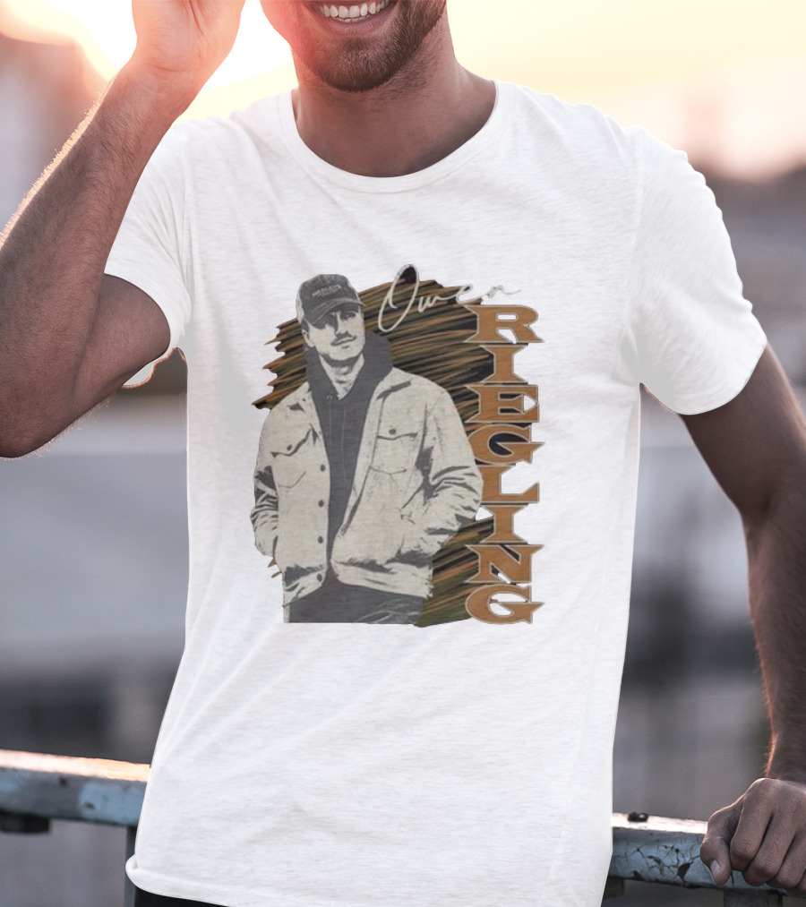 Owen Riegling Styled Portrait With Jacket And Cap T-Shirt