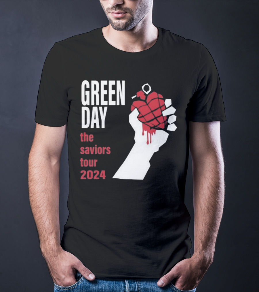 Green Day The Saviors Tour T-Shirt