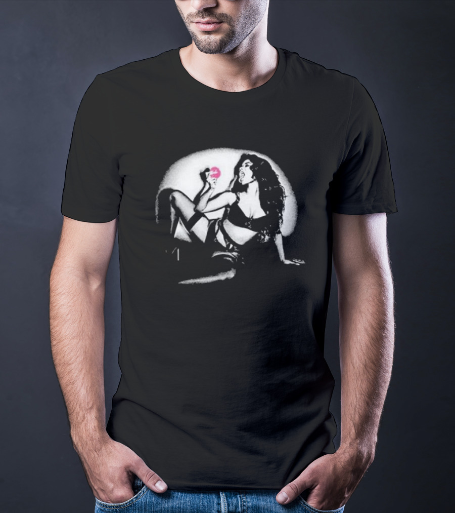 Nicki Minaj Pnkprnt Lollipop Pose Retro Pop T-Shirt