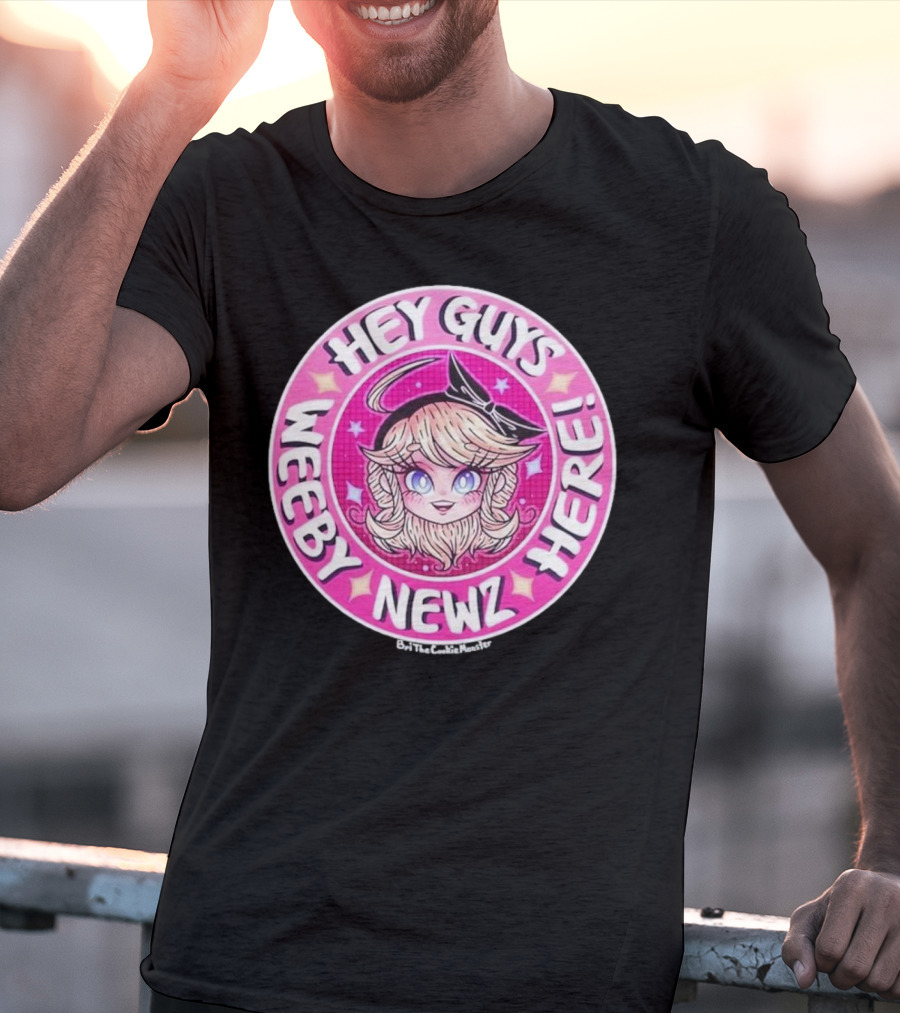 Hey Guys Weeby Newz Chibi Weeby Here T-Shirt