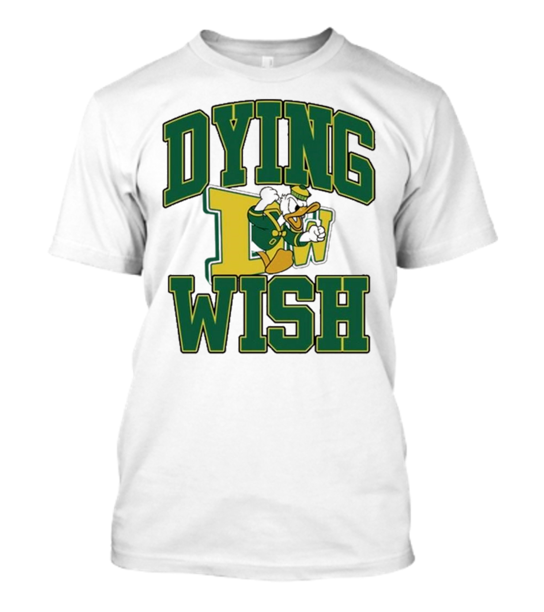 Dying Wish Donald Duck Sports Style T-Shirt