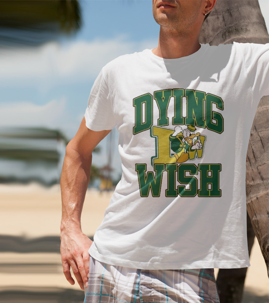 Dying Wish Donald Duck Sports Style T-Shirt