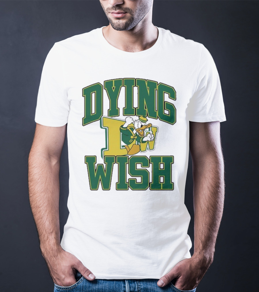 Dying Wish Donald Duck Sports Style T-Shirt